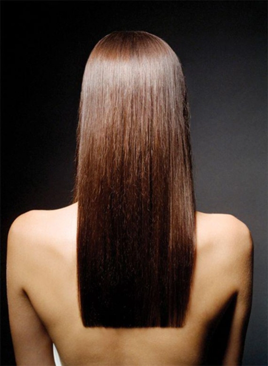 фото длинных ровных волос