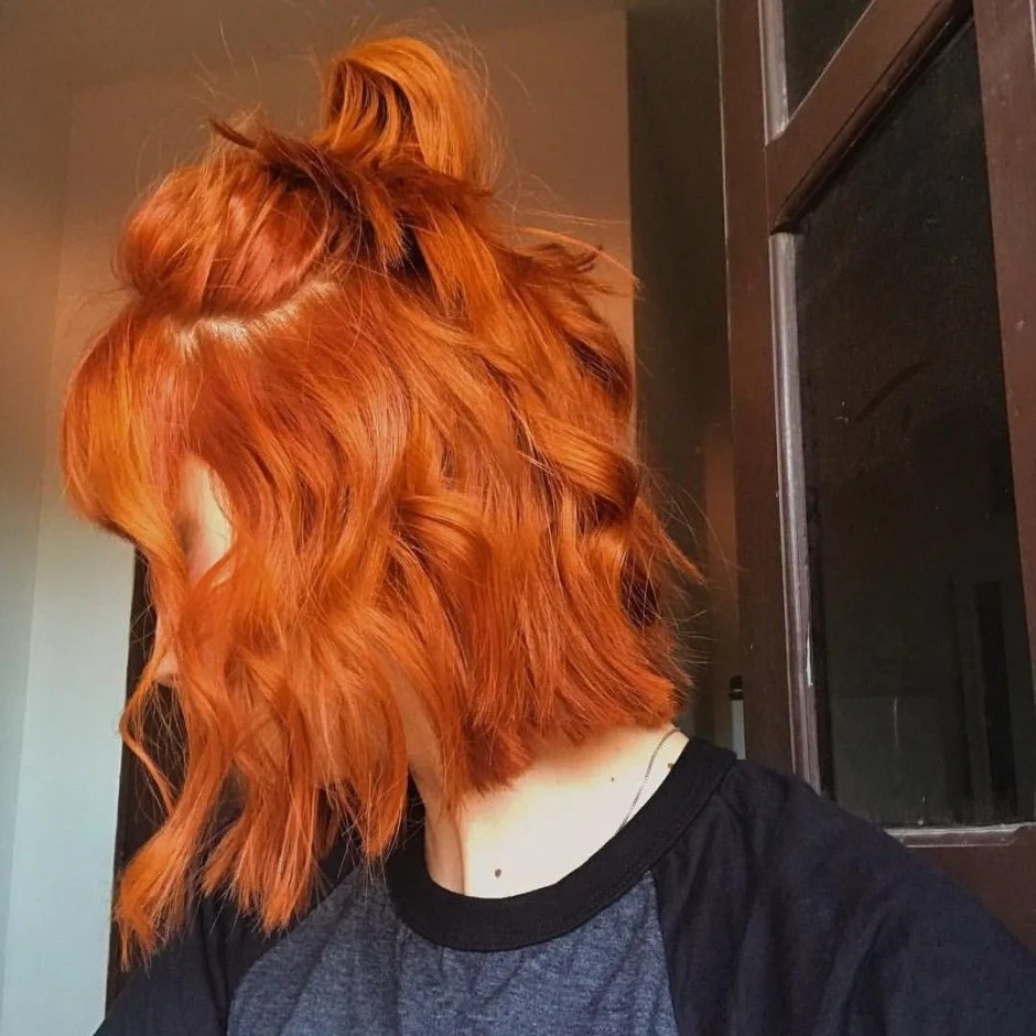 Окрашивание лисичка. Ginger or Orange hair.