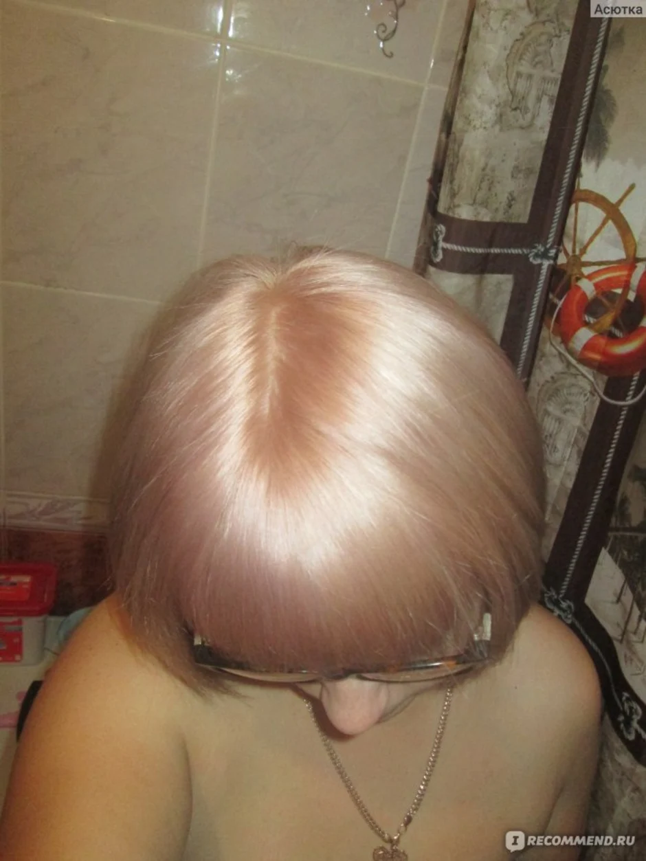 фото волос после краски эстель