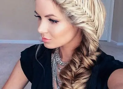 Красивое плетение волос фото