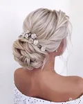 Укладка волос для невест фото