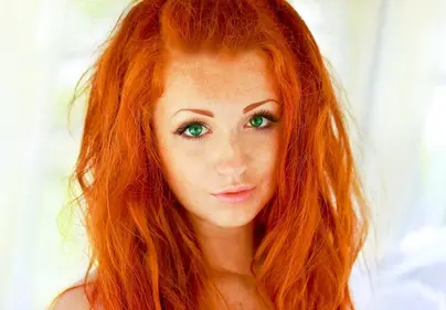 Рыжие волосы картинки