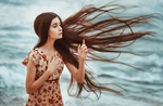 Красивые фотографии с длинными волосами