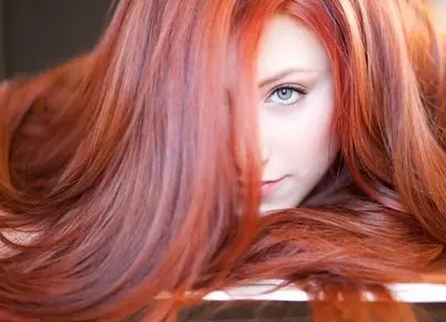 Холодный рыжий цвет волос фото