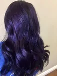 Фиолетовая краска для волос фото
