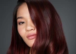 Красно каштановый цвет волос фото