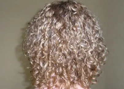 Фото биозавивка на осветленные волосы