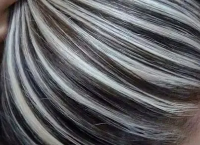 Темное мелирование на светлые волосы фото