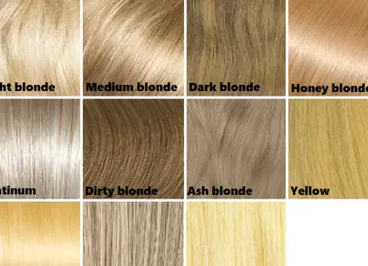 Блонд цвет волос фото