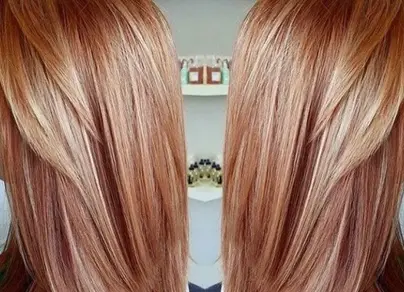 Мелирование на рыжие волосы фото