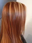 Мелирование на рыжие волосы фото