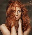 Натуральный рыжий цвет волос фото