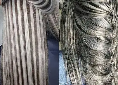Окрашивание волос зебра фото