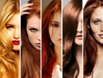 Рыжий цвет волос фото оттенки