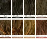 Названия цветов волос с картинками
