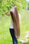 Фото девушек с длинными волосами