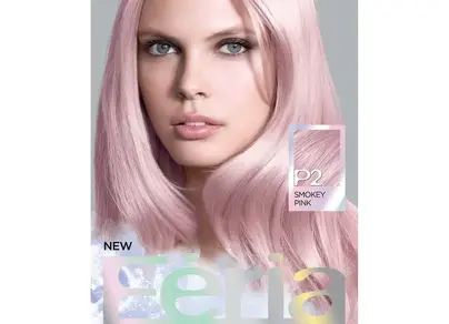Розовая краска для волос фото