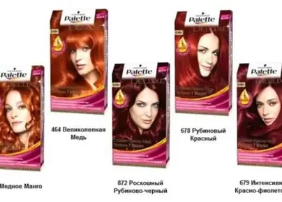 Рыжие оттенки краски для волос фото