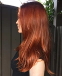 Рыжие волосы хной фото