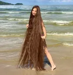 Самые длинные волосы у девушек фото