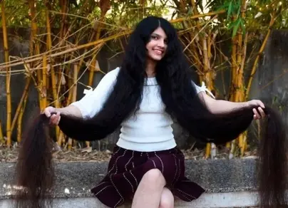 Фото длинные волосы в мире