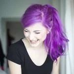 Картинку фиолетовых волос