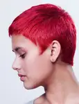 Красные короткие волосы фото