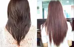 Лисий хвост стрижка на длинные волосы фото