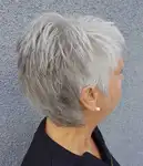 Модельные Стрижки На Седые Волосы Фото