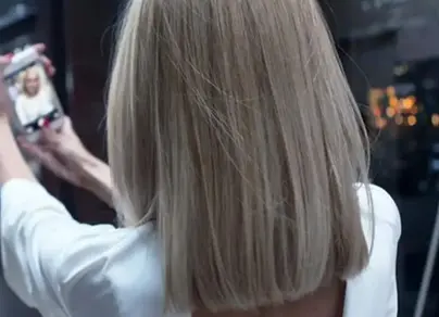 Стрижки на средний волос блондинки фото
