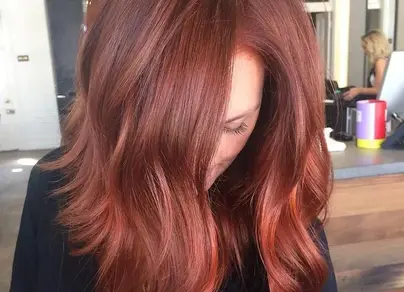 Рыже русый цвет волос фото