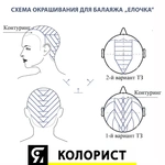 Техники Мелирования Волос Схемы Фотографии Описания