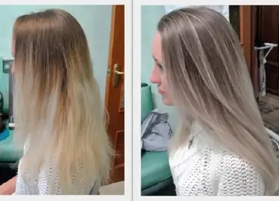 Тонирование волос после осветления фото