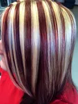 Трехцветное окрашивание волос фото