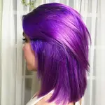 Фиолетовый цвет волос фото оттенки