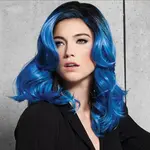 Голубой цвет волос картинки