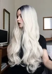 Фото белых волос
