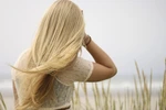 Фото блондинок с длинными волосами на аву