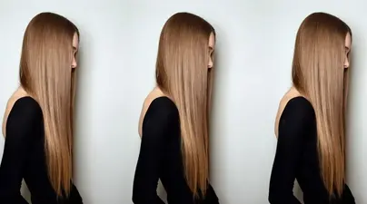 Прямая длина волос фото