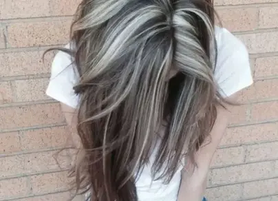 Пепельный цвет волос фото с мелированием
