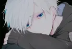 Фото парни аниме белые волосы