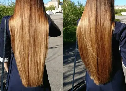 Фото стрижки кончиков волос длинных