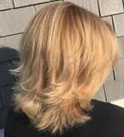 Стрижка на средние волосы фото сзади
