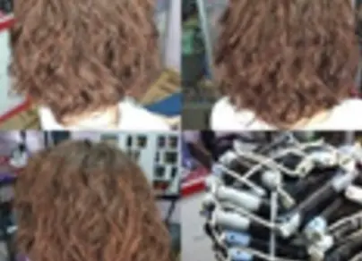 Химия прикорневой объем на короткие волосы фото