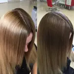 Крашеные волосы после мелирования фото