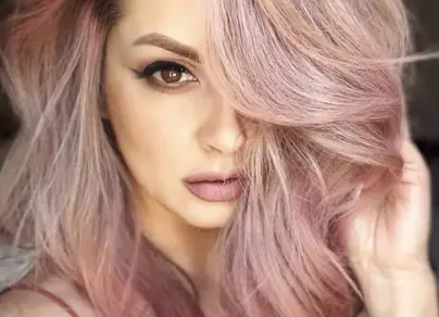 Цвет волос русо розовый фото