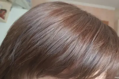 Эстель 7.76 фото на волосах