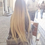 Длина волос фото блондинок