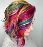 Яркие Покраски Волос Фото