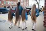 Картинки девочки волосы длинные